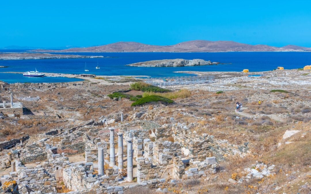 Rising Sea Levels Threaten the Existence of the Island of Delos in Greece